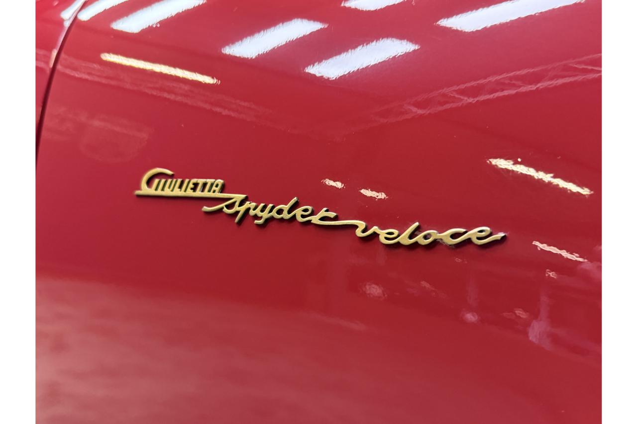 1959 Alfa Romeo Giulietta Spider Veloce