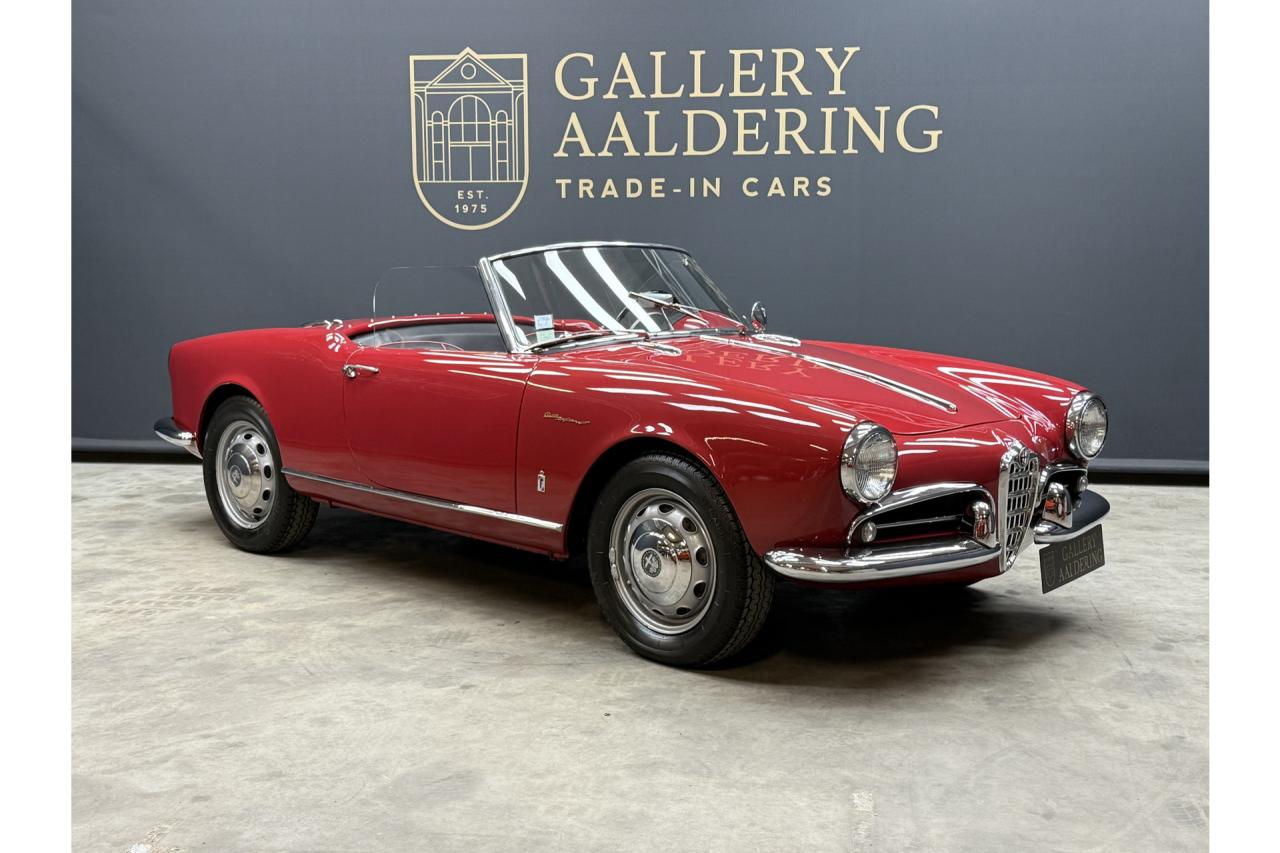 1959 Alfa Romeo Giulietta Spider Veloce