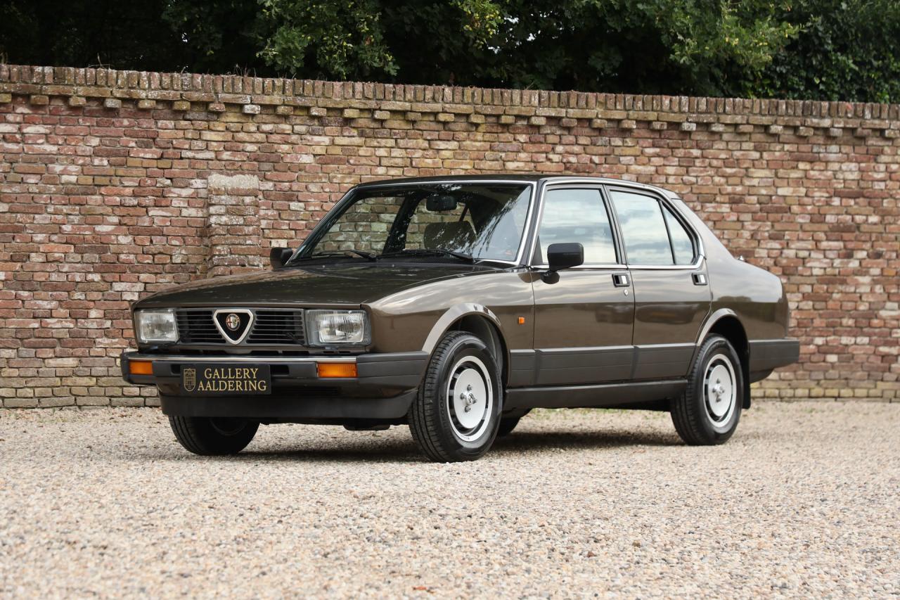 1984 Alfa Romeo Alfetta 2.0 &ldquo;51.000 kilometers&rdquo;
