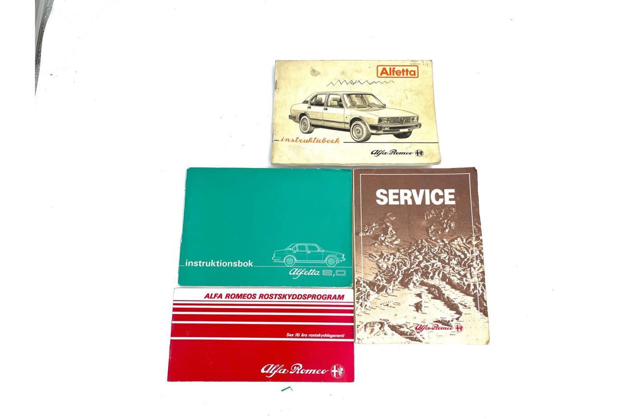 1984 Alfa Romeo Alfetta 2.0 &ldquo;51.000 kilometers&rdquo;