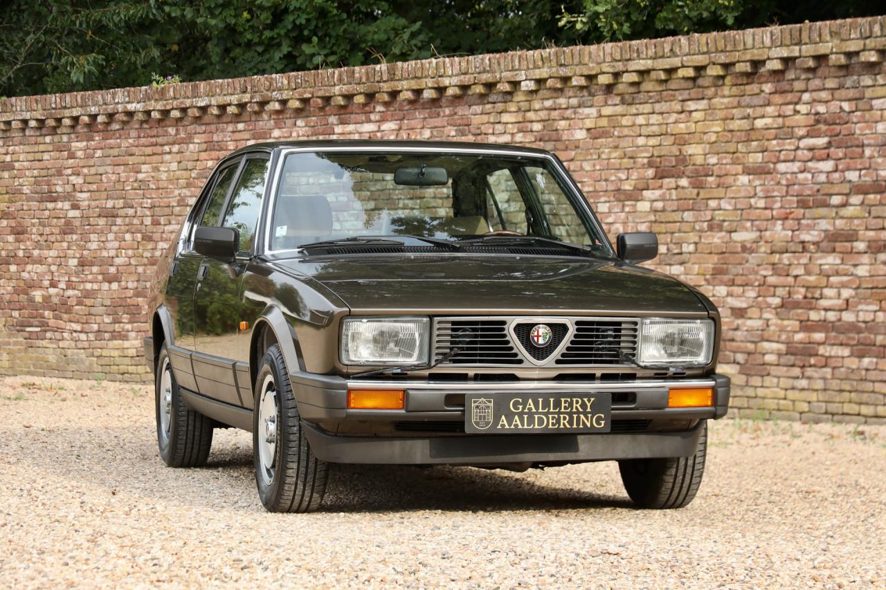 1984 Alfa Romeo Alfetta 2.0 &ldquo;51.000 kilometers&rdquo;