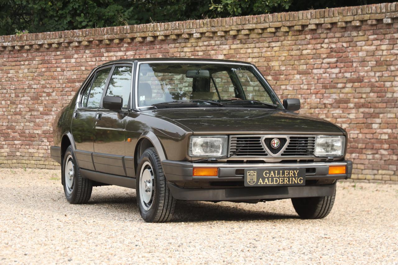 1984 Alfa Romeo Alfetta 2.0 &ldquo;51.000 kilometers&rdquo;