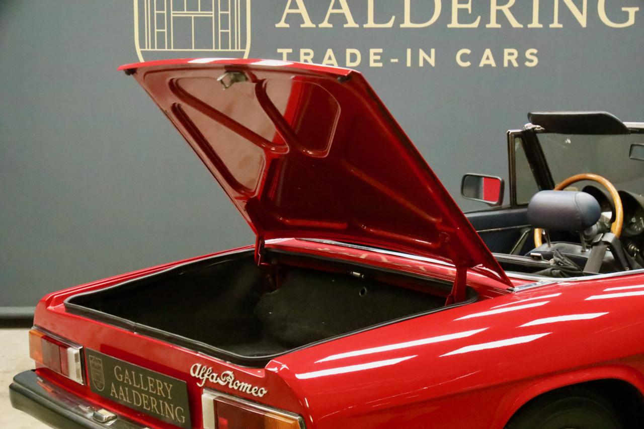 1982 Alfa Romeo 2000 Spider Veloce Trade-in-car