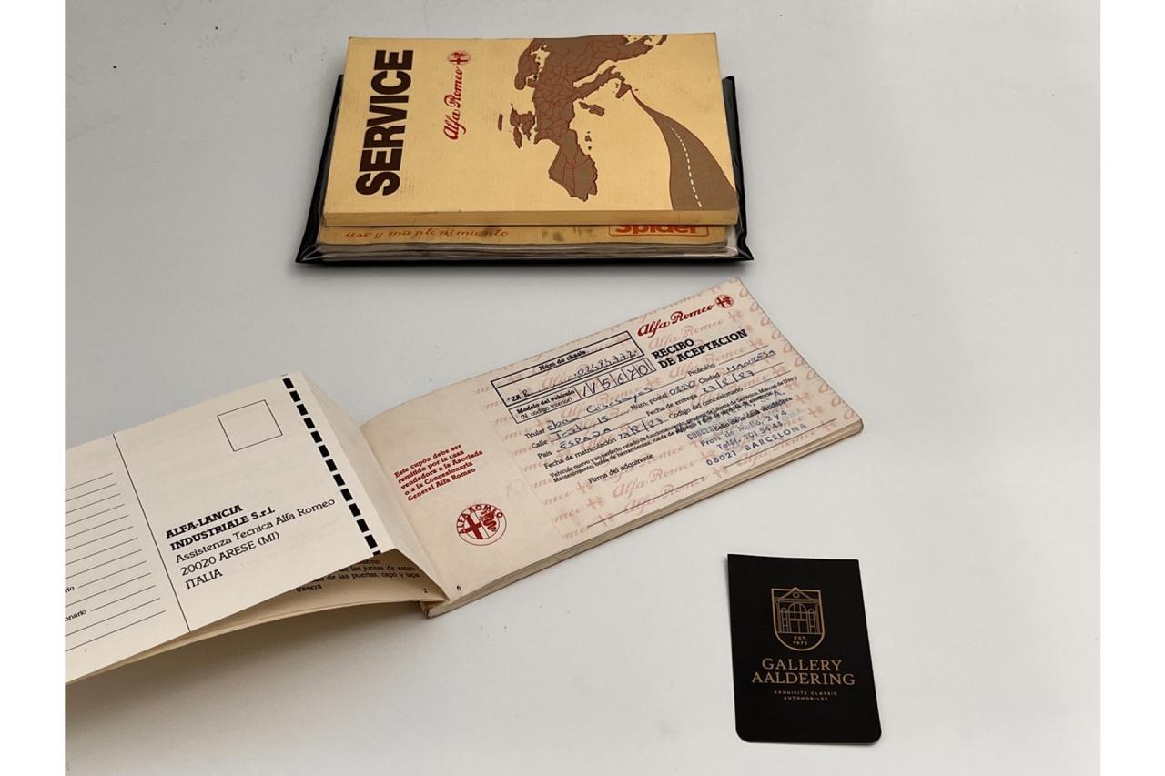 1987 Alfa Romeo Spider 2.0 QV &ldquo;29.400 kilometers&rdquo;