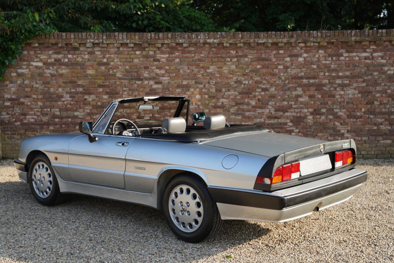 1987 Alfa Romeo Spider 2.0 QV &ldquo;29.400 kilometers&rdquo;