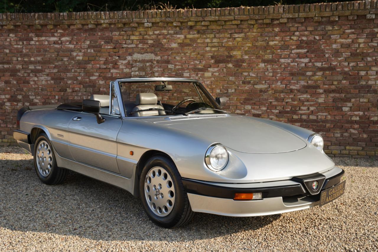 1987 Alfa Romeo Spider 2.0 QV &ldquo;29.400 kilometers&rdquo;