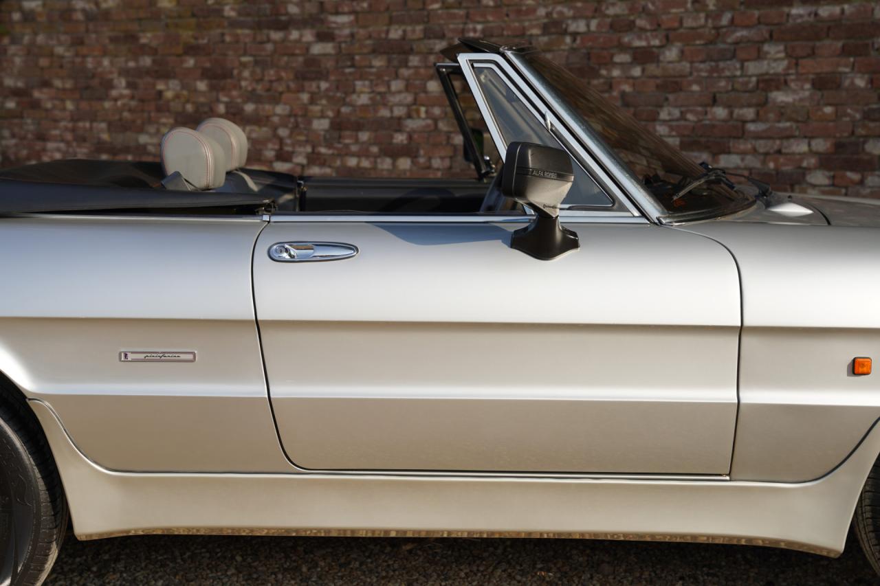 1987 Alfa Romeo Spider 2.0 QV &ldquo;29.400 kilometers&rdquo;