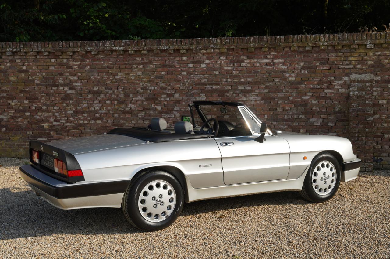 1987 Alfa Romeo Spider 2.0 QV &ldquo;29.400 kilometers&rdquo;