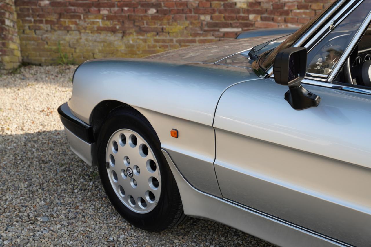 1987 Alfa Romeo Spider 2.0 QV &ldquo;29.400 kilometers&rdquo;