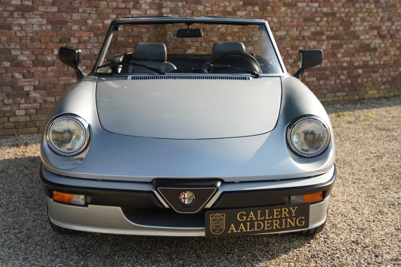 1987 Alfa Romeo Spider 2.0 QV &ldquo;29.400 kilometers&rdquo;