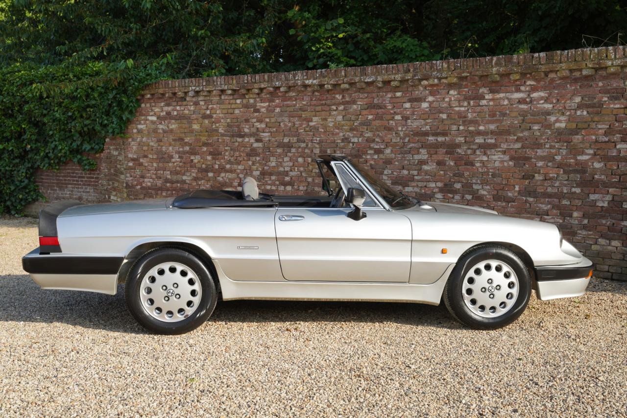 1987 Alfa Romeo Spider 2.0 QV &ldquo;29.400 kilometers&rdquo;