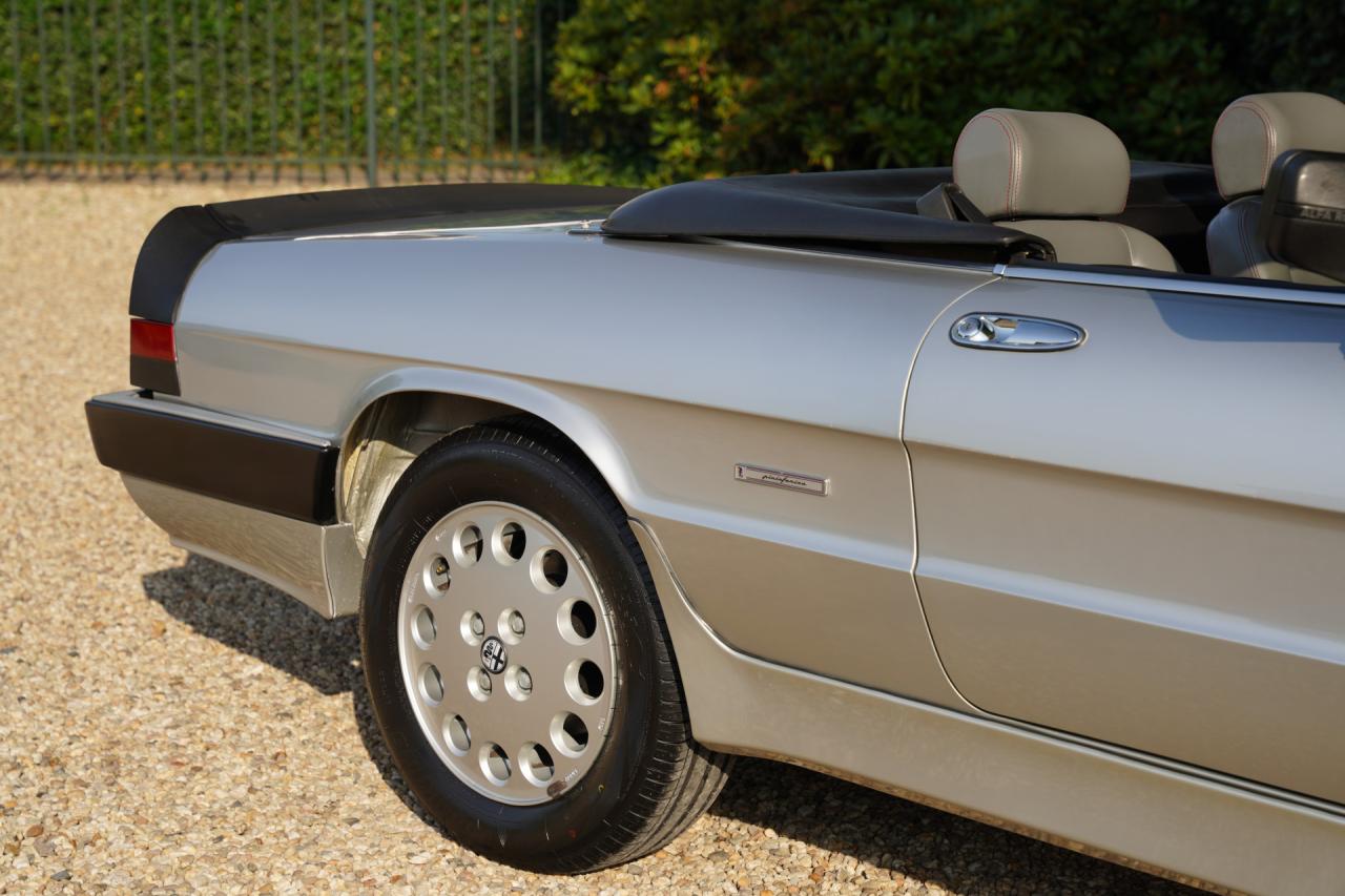 1987 Alfa Romeo Spider 2.0 QV &ldquo;29.400 kilometers&rdquo;