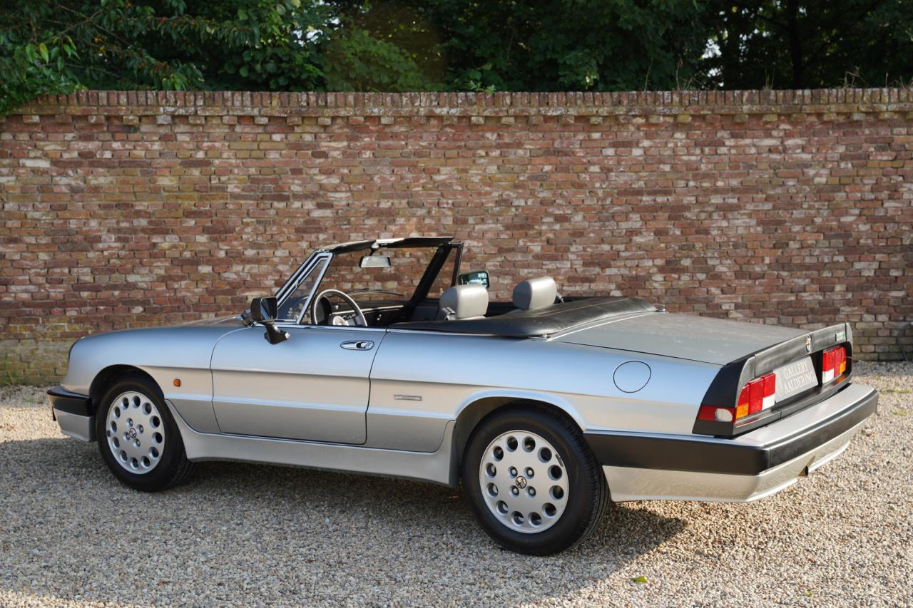 1987 Alfa Romeo Spider 2.0 QV &ldquo;29.400 kilometers&rdquo;