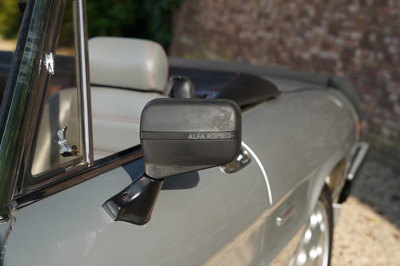 1987 Alfa Romeo Spider 2.0 QV &ldquo;29.400 kilometers&rdquo;