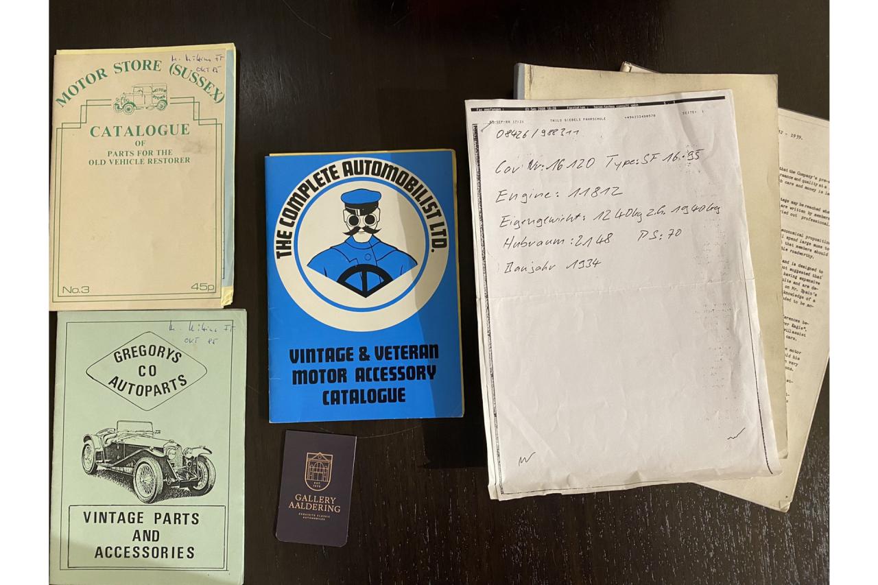 1934 Alvis Silver Eagle Open Tourer