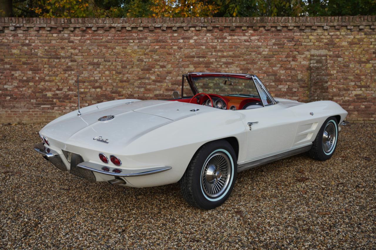 1963 Corvette C2 Sting Ray Convertible &ldquo;No. 1987 built&rdquo;