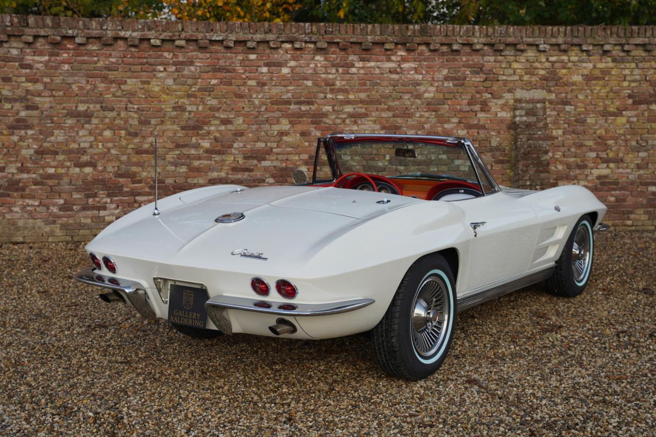 1963 Corvette C2 Sting Ray Convertible &ldquo;No. 1987 built&rdquo;
