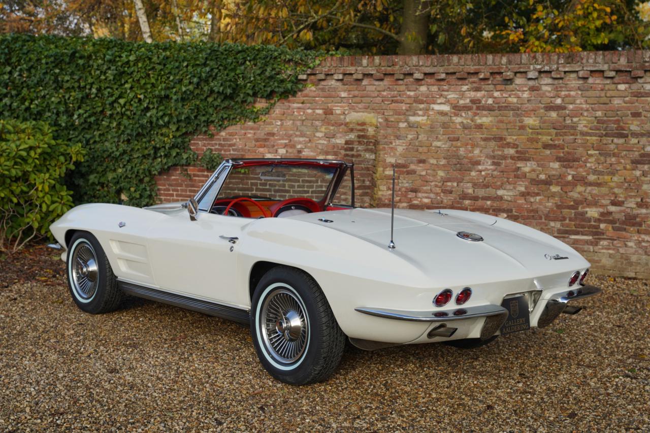 1963 Corvette C2 Sting Ray Convertible &ldquo;No. 1987 built&rdquo;