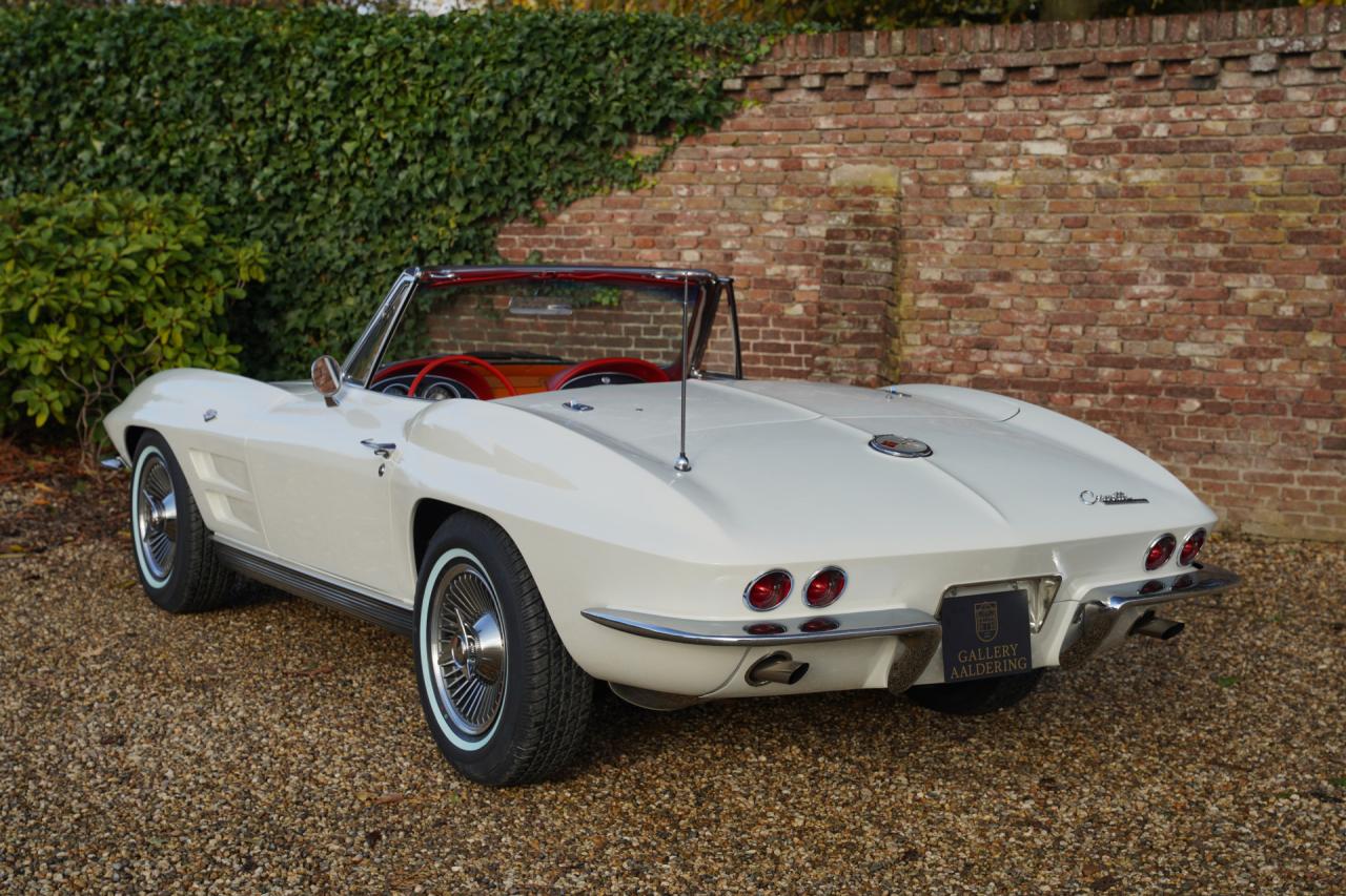 1963 Corvette C2 Sting Ray Convertible &ldquo;No. 1987 built&rdquo;