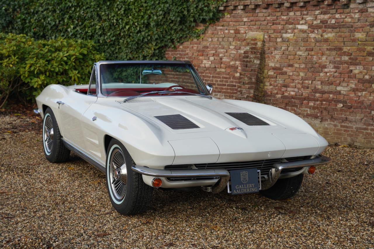 1963 Corvette C2 Sting Ray Convertible &ldquo;No. 1987 built&rdquo;