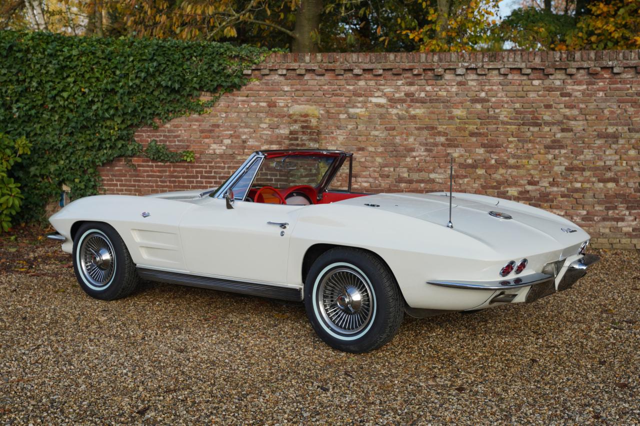 1963 Corvette C2 Sting Ray Convertible &ldquo;No. 1987 built&rdquo;