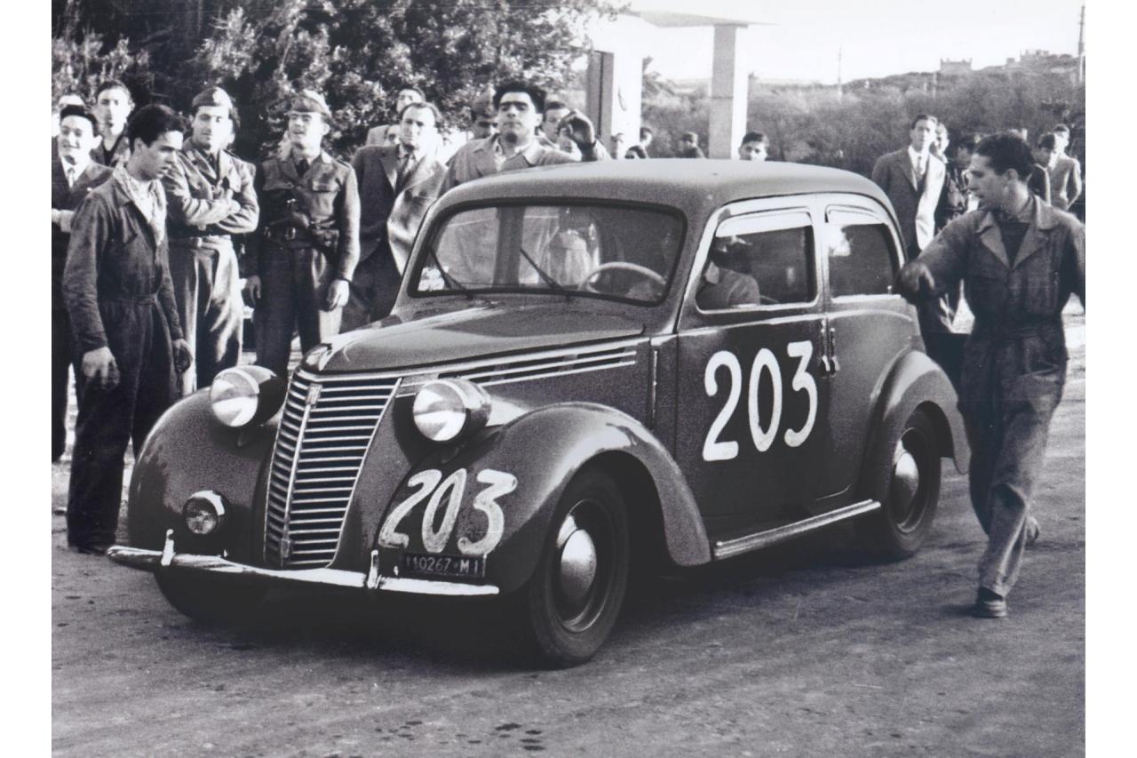 1947 Fiat 1100 &ldquo;Musone&rdquo; 1949 Mille Miglia competitor
