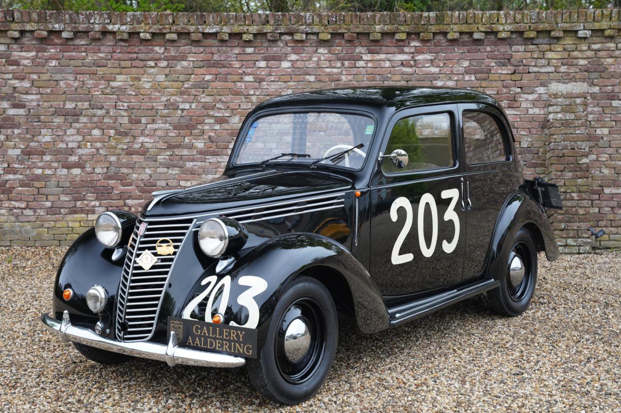 1947 Fiat 1100 &ldquo;Musone&rdquo; 1949 Mille Miglia competitor