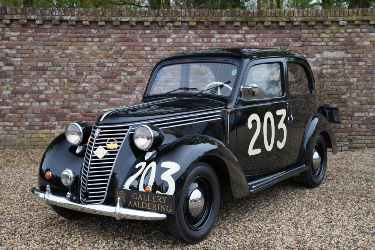 1947 Fiat 1100 &ldquo;Musone&rdquo; 1949 Mille Miglia competitor