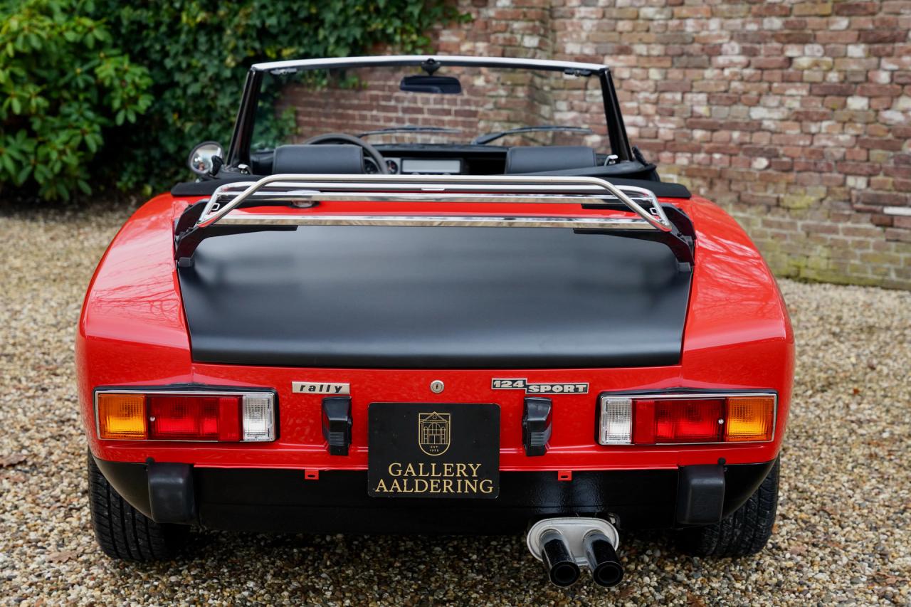 1973 Fiat 124 Abarth Rally &ldquo;Stradale&rdquo; INCL. HARDTOP