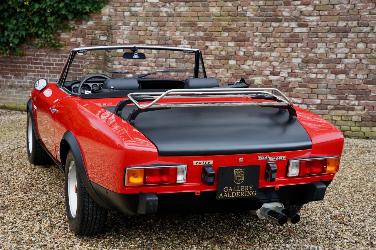 1973 Fiat 124 Abarth Rally &ldquo;Stradale&rdquo; INCL. HARDTOP