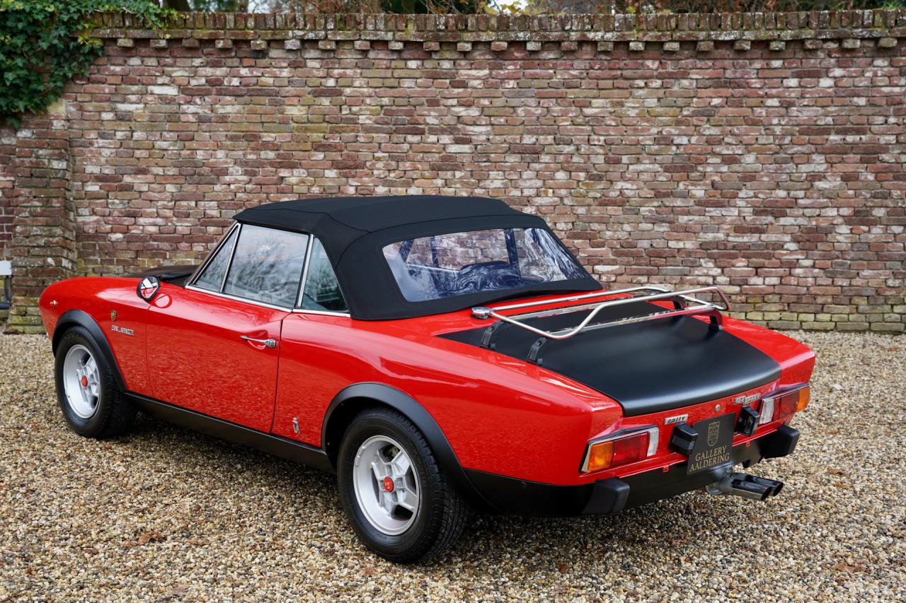 1973 Fiat 124 Abarth Rally &ldquo;Stradale&rdquo; INCL. HARDTOP