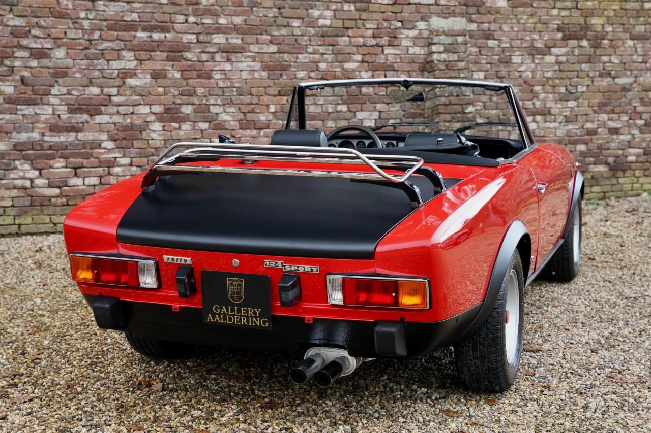 1973 Fiat 124 Abarth Rally &ldquo;Stradale&rdquo; INCL. HARDTOP