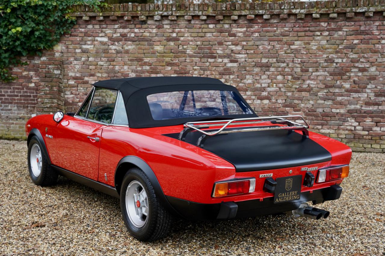 1973 Fiat 124 Abarth Rally &ldquo;Stradale&rdquo; INCL. HARDTOP