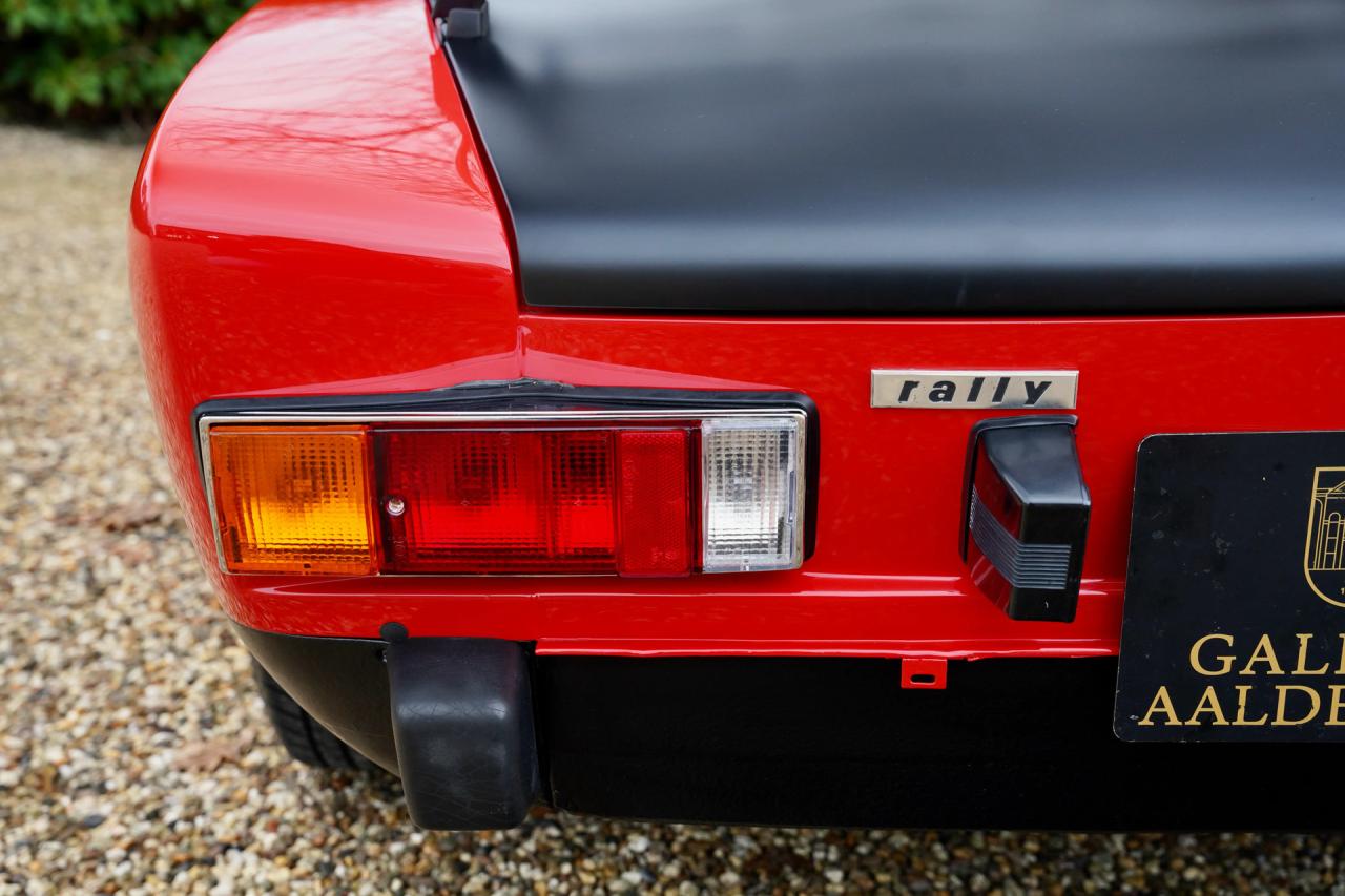 1973 Fiat 124 Abarth Rally &ldquo;Stradale&rdquo; INCL. HARDTOP