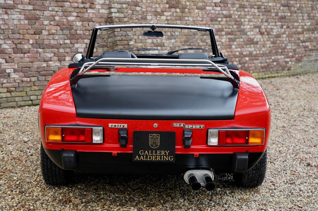 1973 Fiat 124 Abarth Rally &ldquo;Stradale&rdquo; INCL. HARDTOP