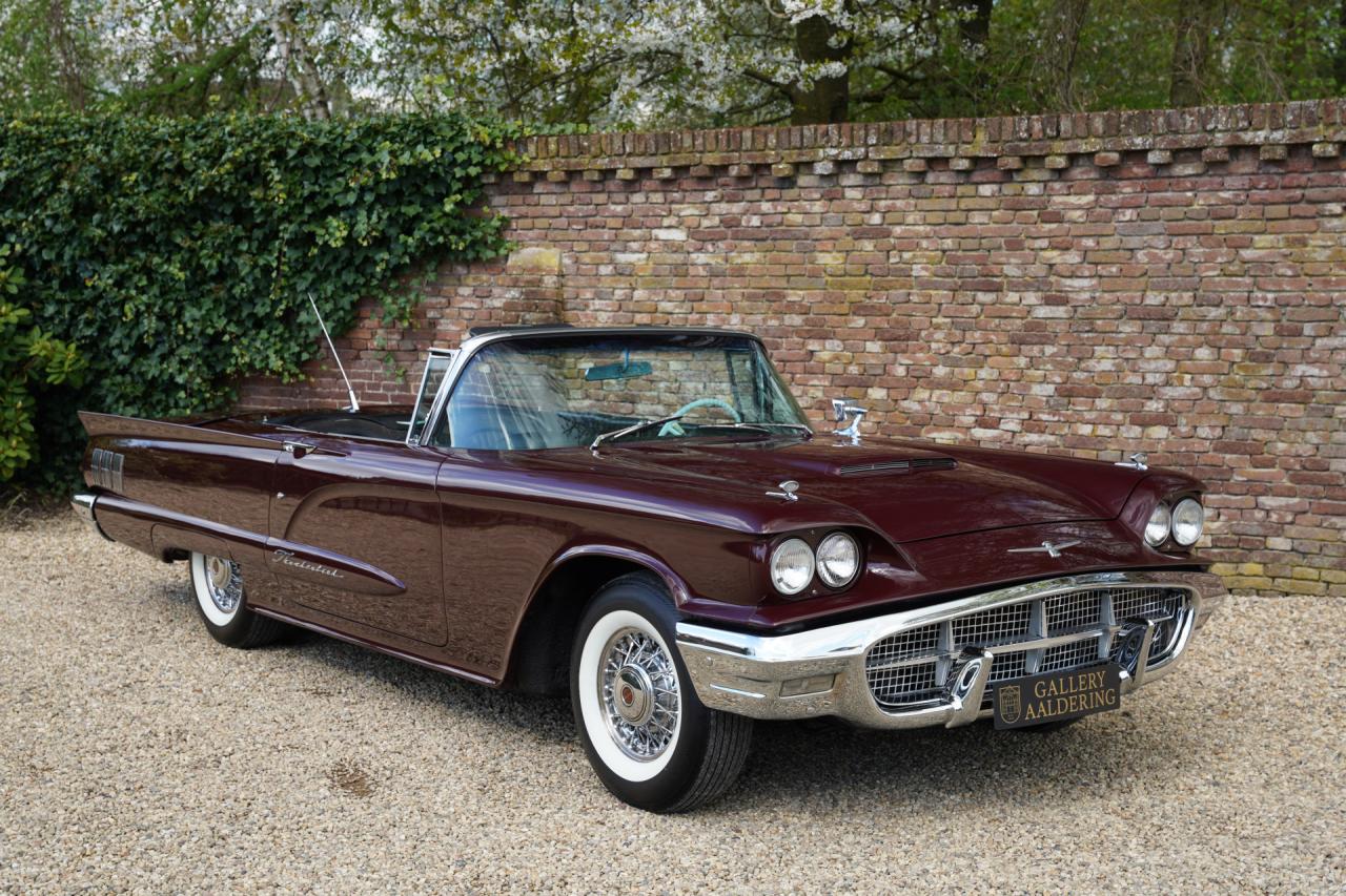 1960 Ford Thunderbird Convertible V8 352 ci