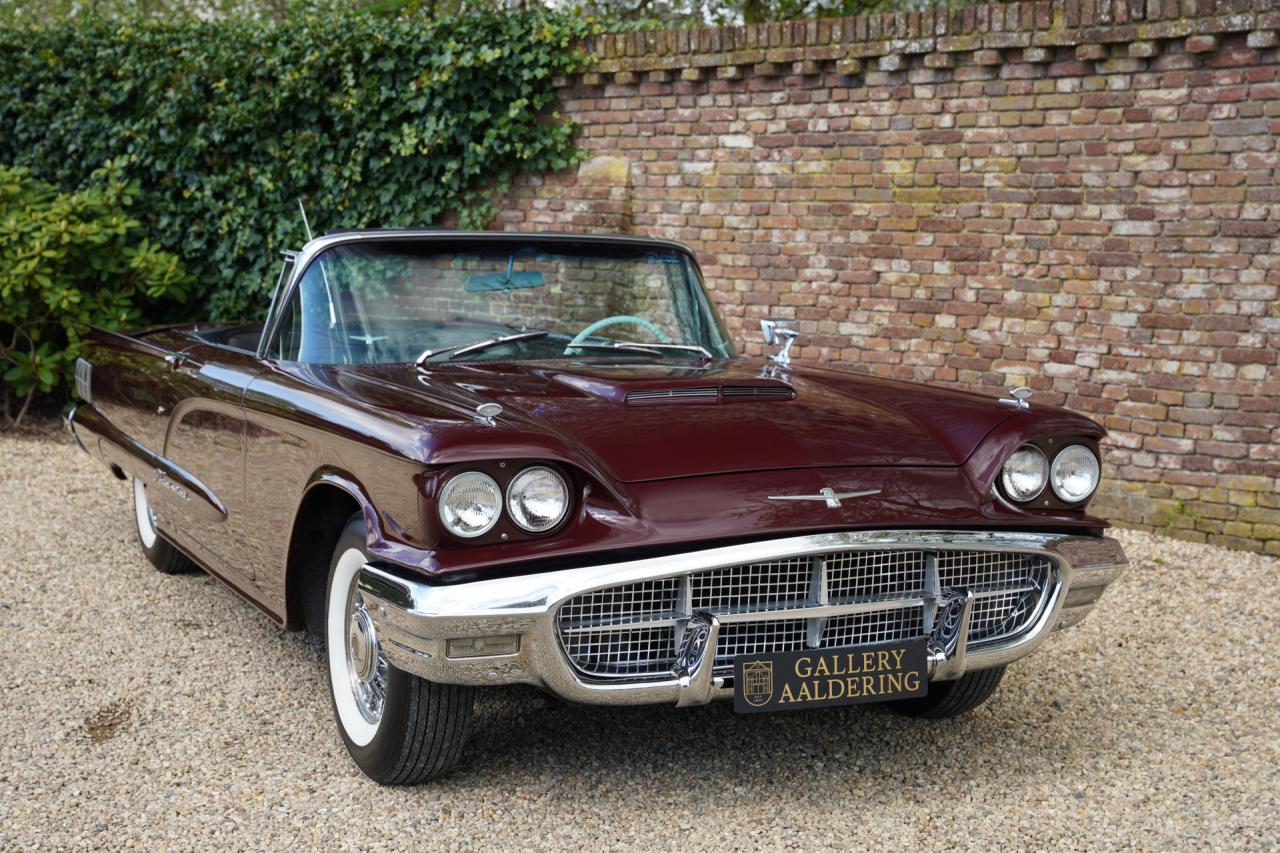 1960 Ford Thunderbird Convertible V8 352 ci