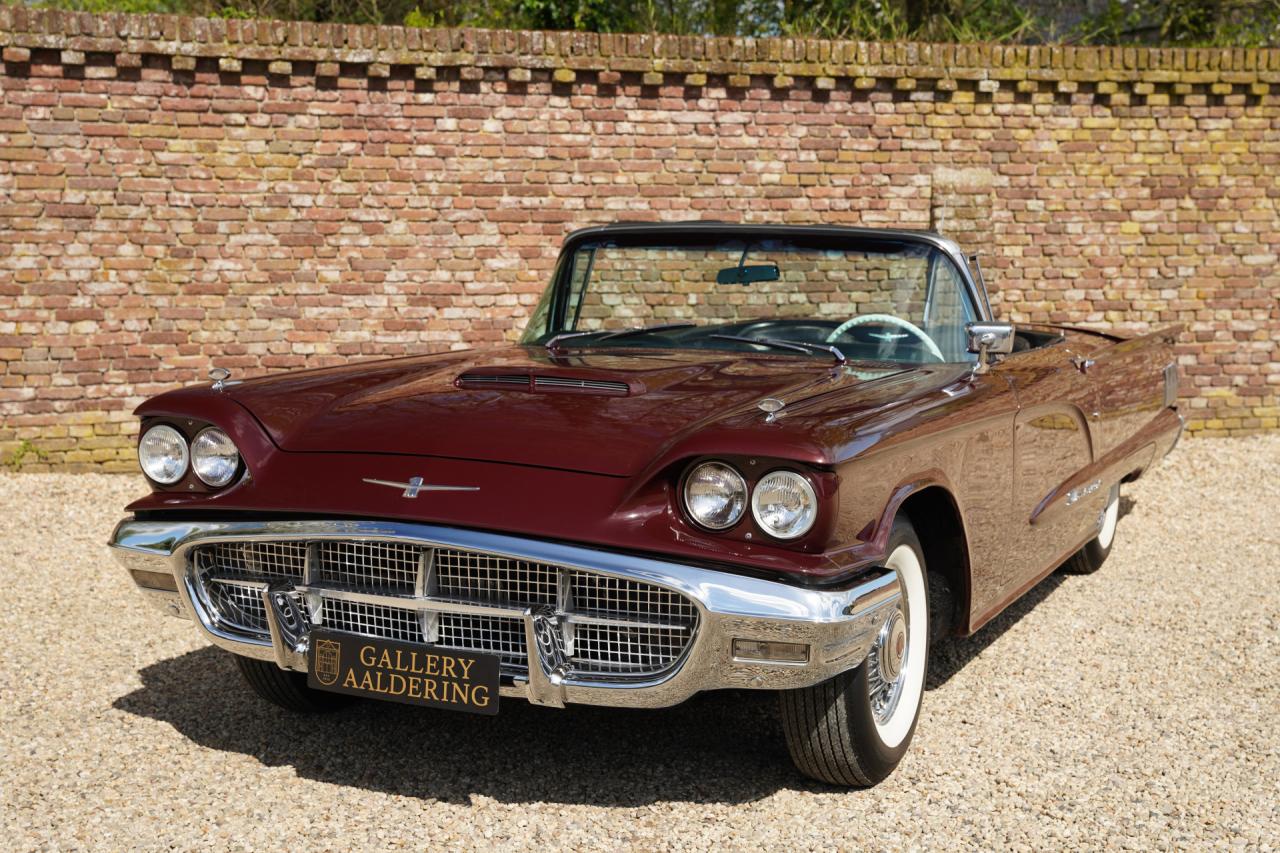 1960 Ford Thunderbird Convertible V8 352 ci