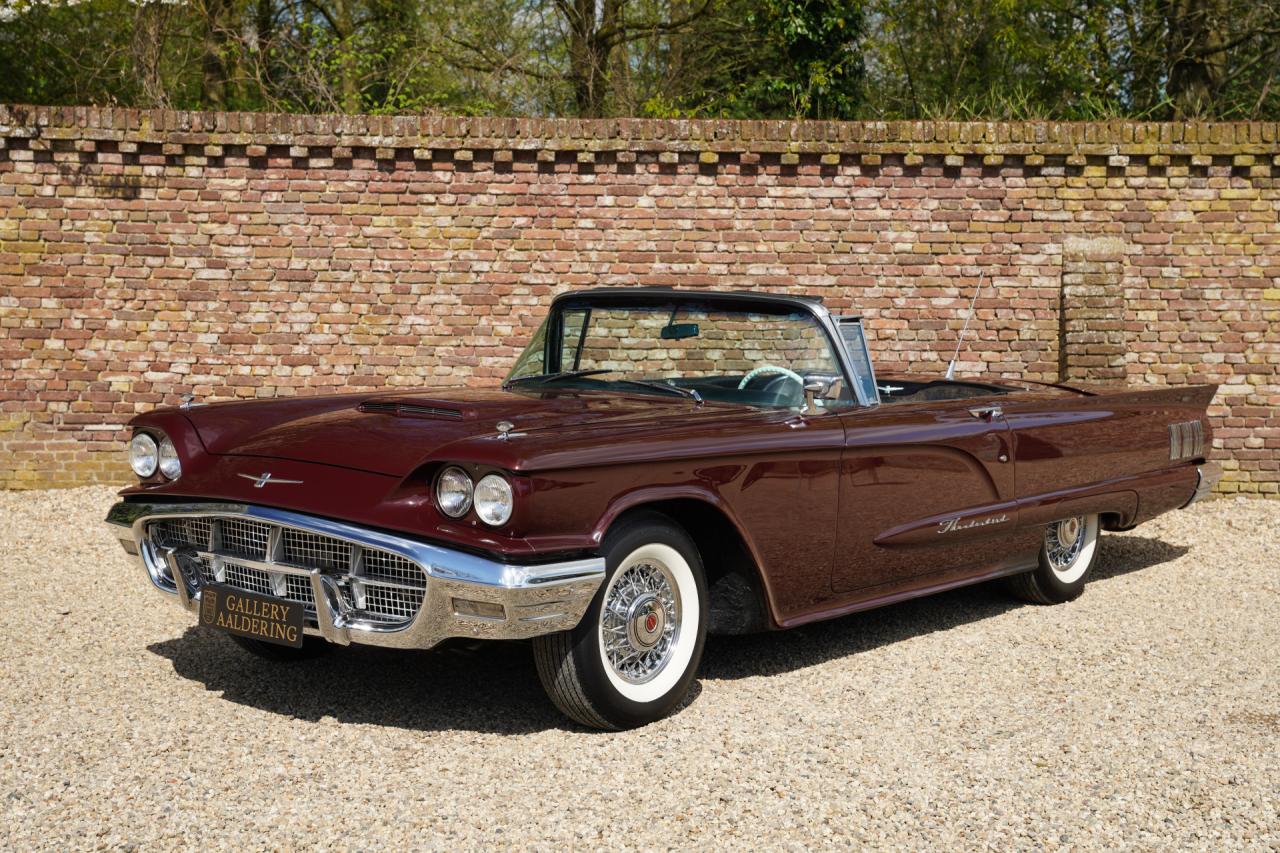 1960 Ford Thunderbird Convertible V8 352 ci