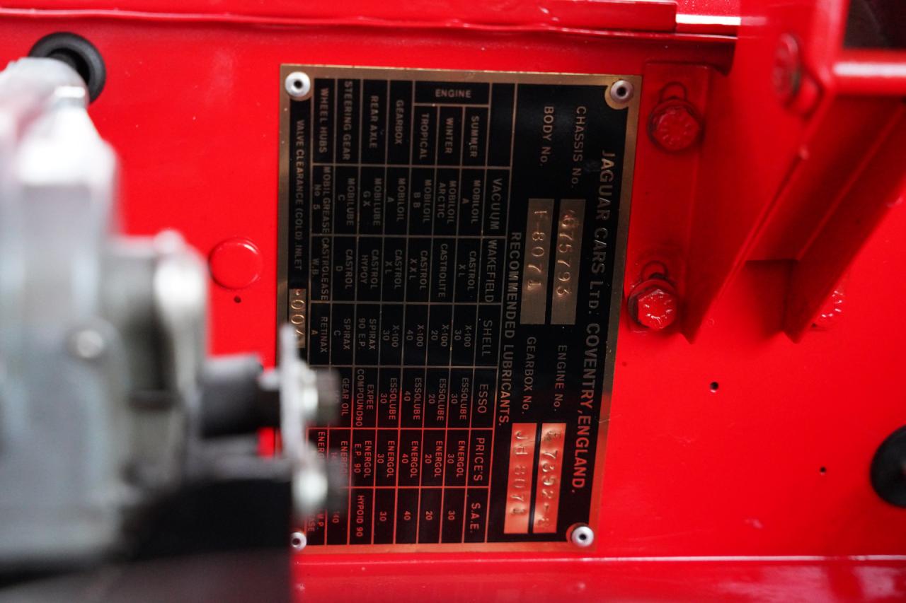 1954 Jaguar XK120 OTS Roadster