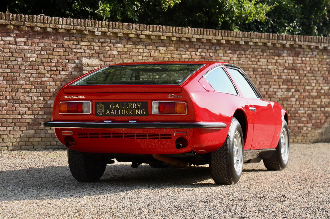 1971 Maserati Indy 4700 &ldquo; Classiche certified&rdquo;