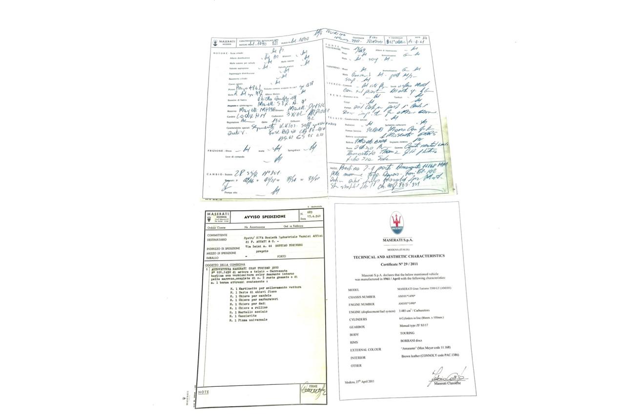 1961 Maserati 3500 GT Coupe by Touring