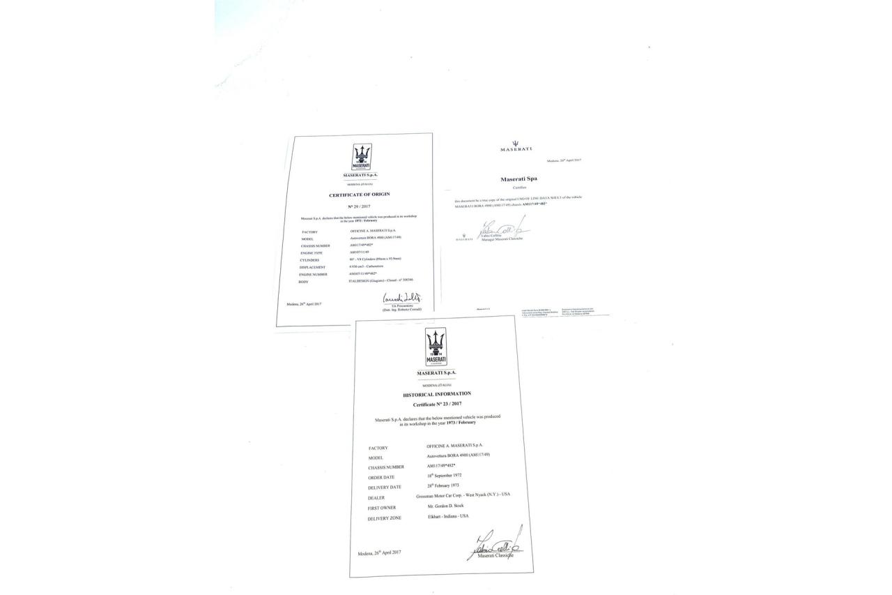 1973 Maserati Bora 4900