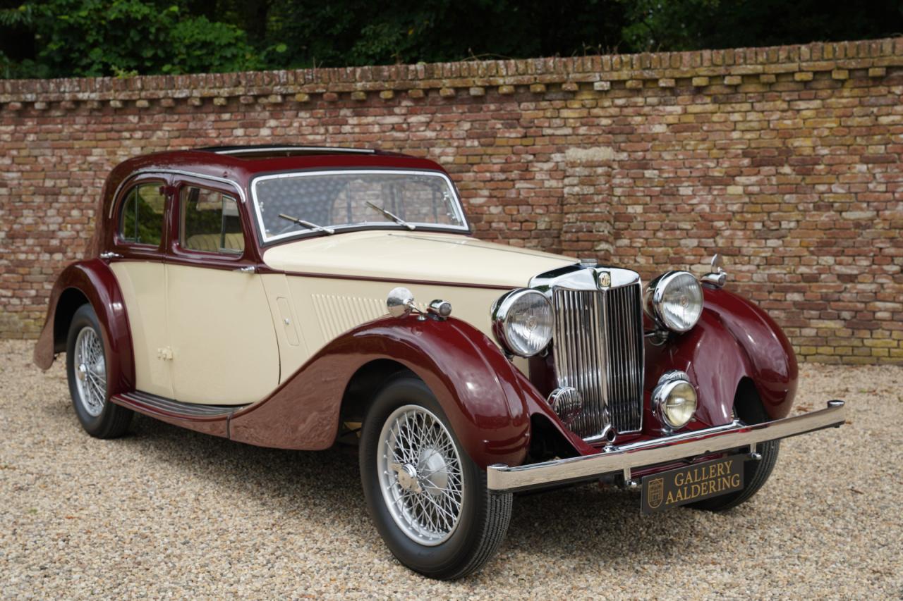 1937 MG SA Sport Saloon &ldquo;Former Bart Holland restoration&rdquo;