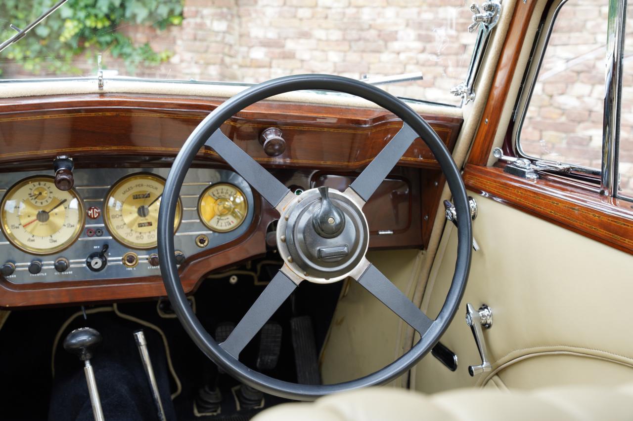 1937 MG SA Sport Saloon &ldquo;Former Bart Holland restoration&rdquo;