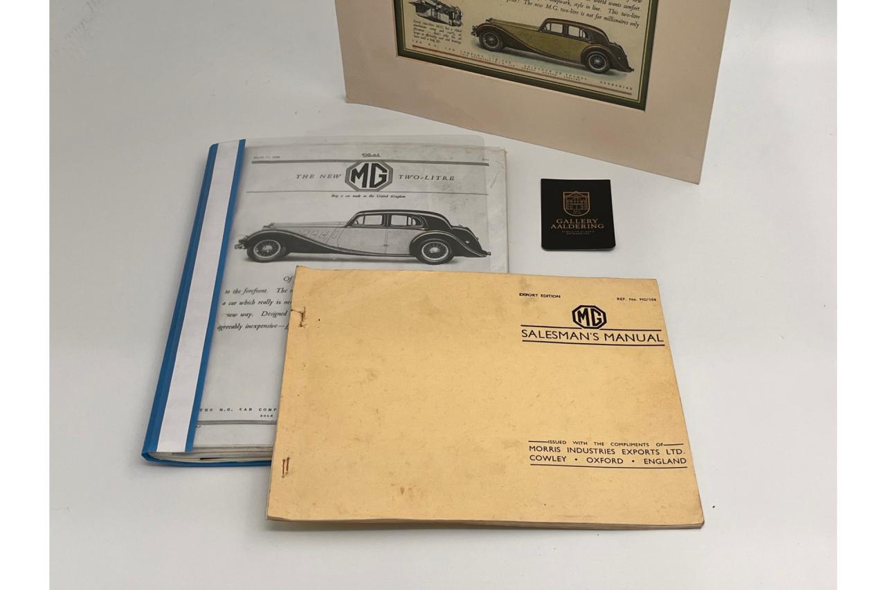 1937 MG SA Sport Saloon &ldquo;Former Bart Holland restoration&rdquo;