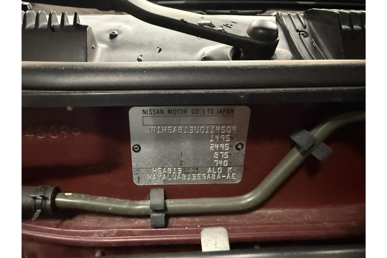 1994 Nissan 100NX 1.6E Automaat &ldquo;62.000 kilometers&rdquo;