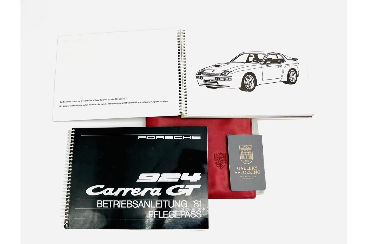 1981 Porsche 924 Carrera GTS &ldquo;Matching Numbers&rdquo;