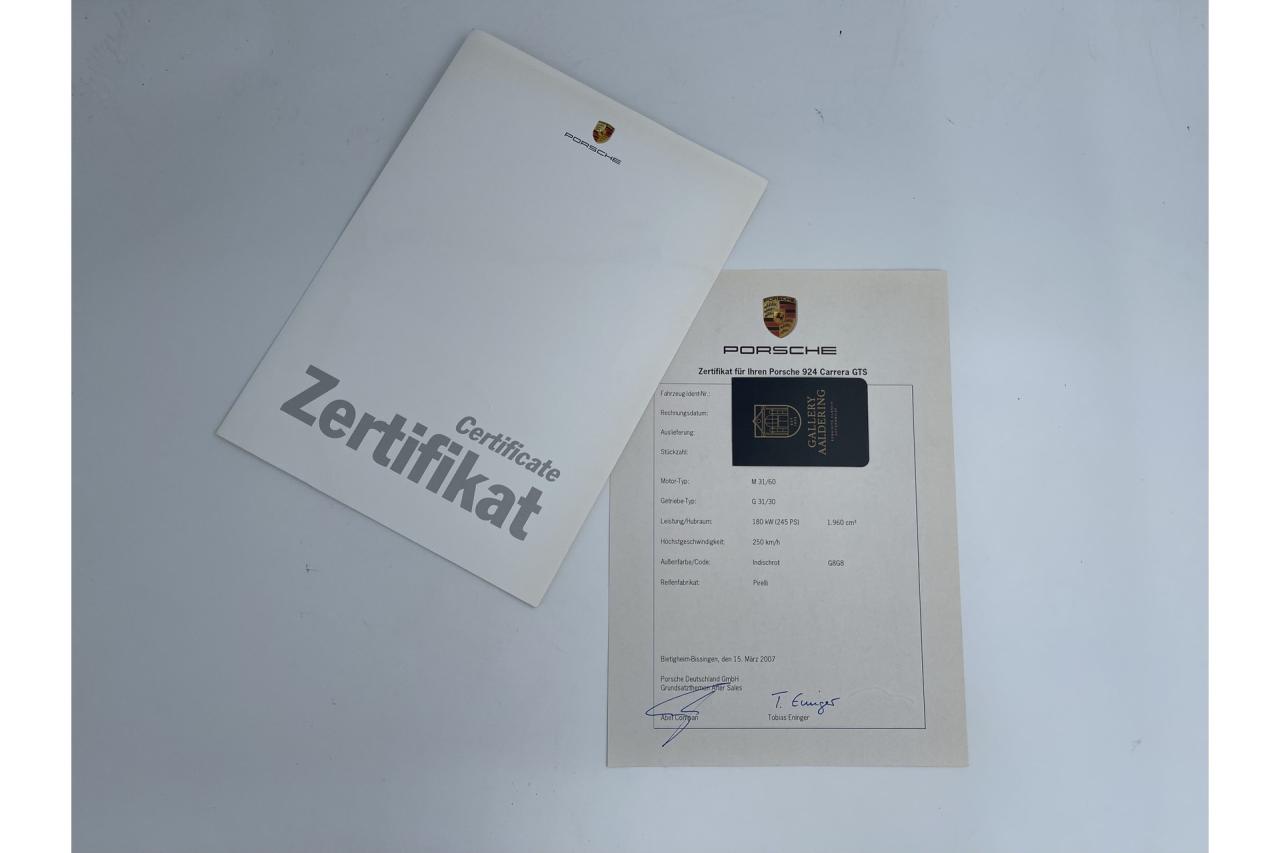 1981 Porsche 924 Carrera GTS &ldquo;Matching Numbers&rdquo;