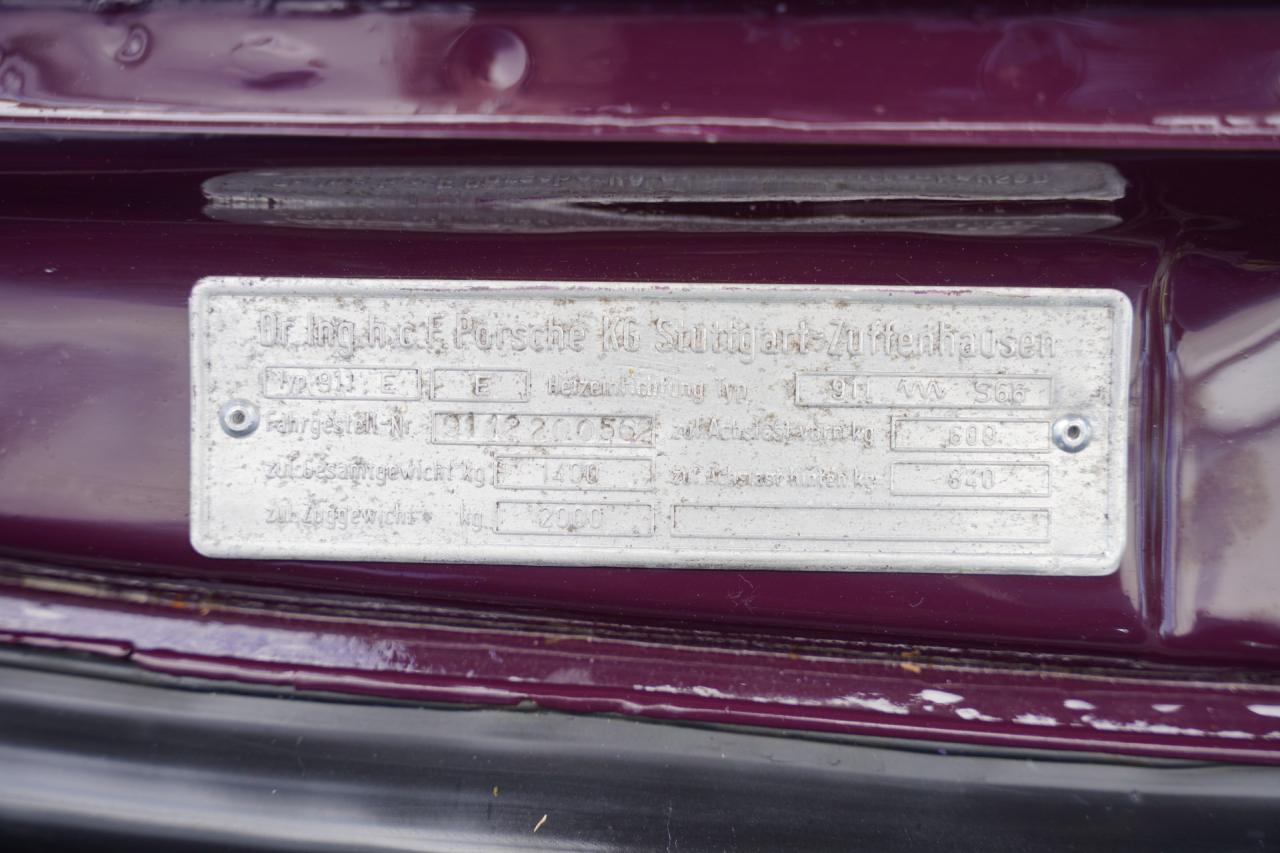 1972 Porsche 911 Urmodell 2.4 E &Ouml;lklappe